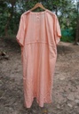 MAXI STRING KAFTAN, PINK, COTTON