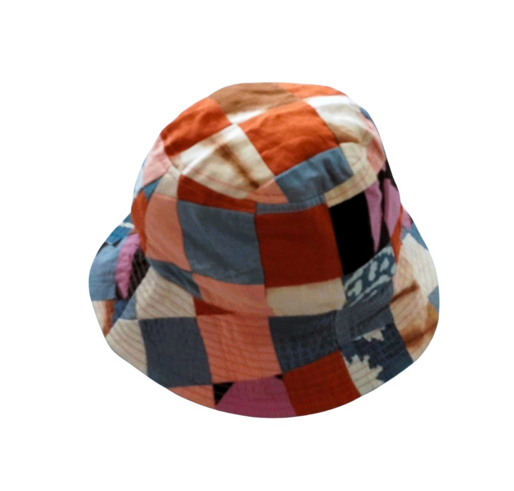 BUCKET HAT, MIX 2, PATCHWORK, COTTON