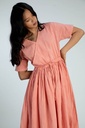 EVERYDAY DRESS, PINK, COTTON