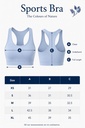 SPORTS BRA, IRON, SHIBORI SPRAY CRUSHING, COTTON