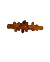 CROCHET HAIRCLIP, TRIO FLOWERS