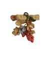 CROCHET HAIRCLIP, WILD FLOWERS