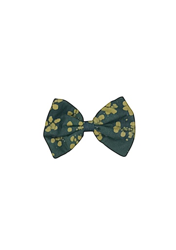 [HAC-TUX-1-S-GR_YE] TUXEDO HAIRCLIP, SINGLE, SMALL, GREEN-YELLOW