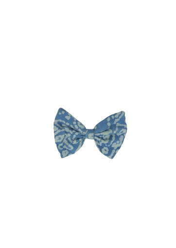 [HAC-TUX-1-S-BL_WH] TUXEDO HAIRCLIP, SINGLE, SMALL, BLUE-WHITE
