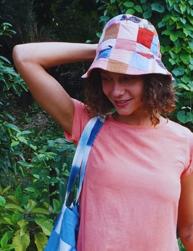 [HAT-BUC-MIX2-PW-COT/0S] BUCKET HAT, MIX 2, PATCHWORK, COTTON