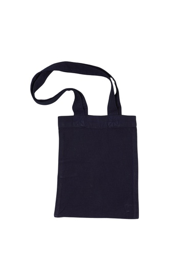 TOTE BAG, BLACK, PLAIN, COTTON